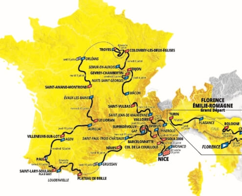 Tour de France 2024 Bourgondië